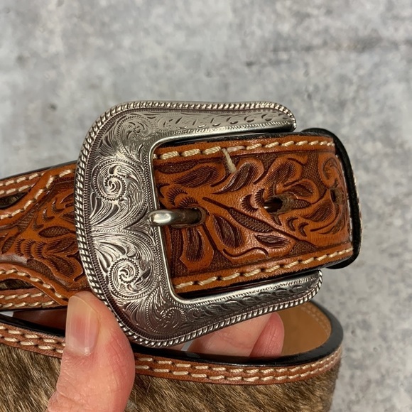 RARE OOAK Hand Made‎ Intricate Metal Saja & Semi-Precious Agate Belt S/M RARE OOAK Hand Made Intricate Metal Saja & Semi-Precious  main image 3